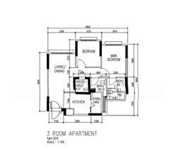 Blk 93B Telok Blangah Parcview (Bukit Merah), HDB 3 Rooms #575298561